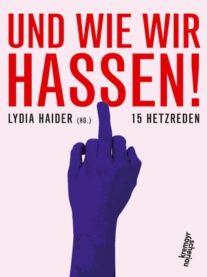cover image of Und wie wir hassen!